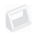 LEGO® Tile, Modified 1 x 2 with Bar Handle 2432 weiss