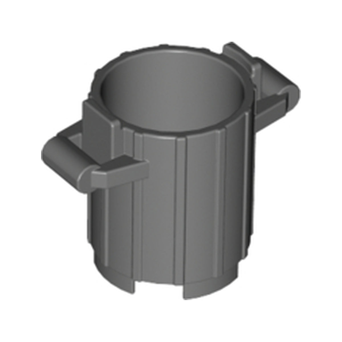 LEGO® Container, Trash Can with 2 Cover Holders 2439 dunkelgrau