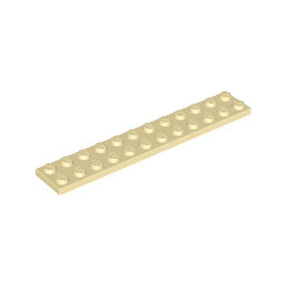 LEGO® Plate 2 x 12 2445 beige