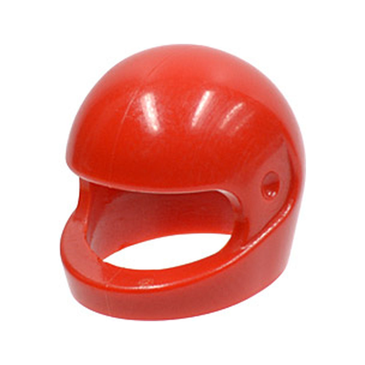 LEGO® Minifigure, Headgear Helmet Motorcycle (Standard) 2446 rot
