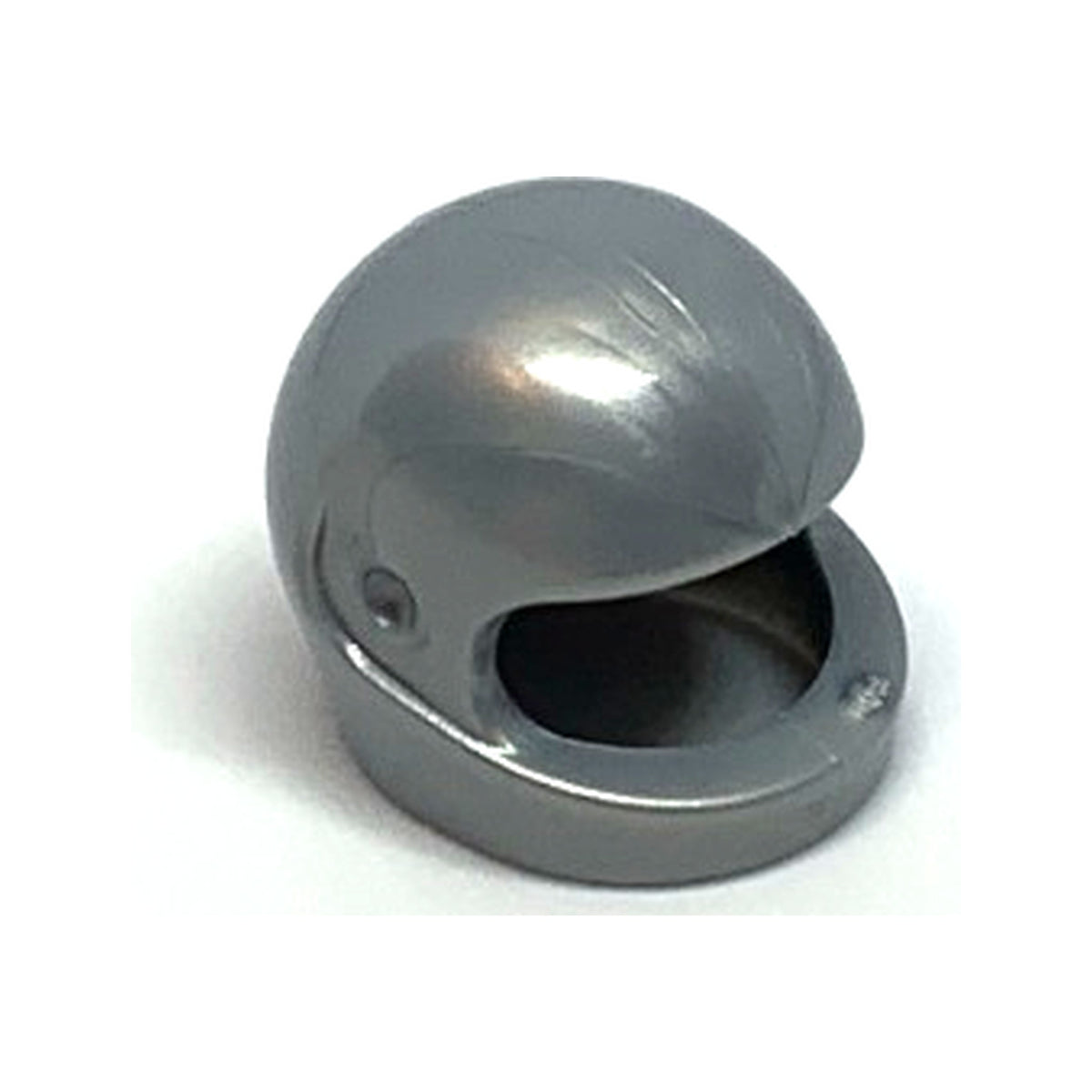 LEGO® Minifigure, Headgear Helmet Motorcycle (Standard) 2446 silber