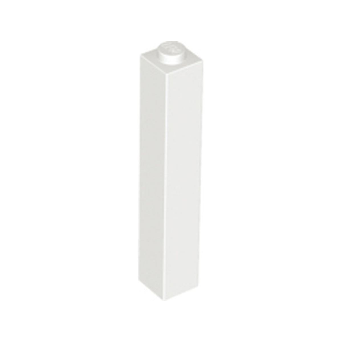 LEGO® Brick 1 x 1 x 5 - Solid Stud 2453b weiss