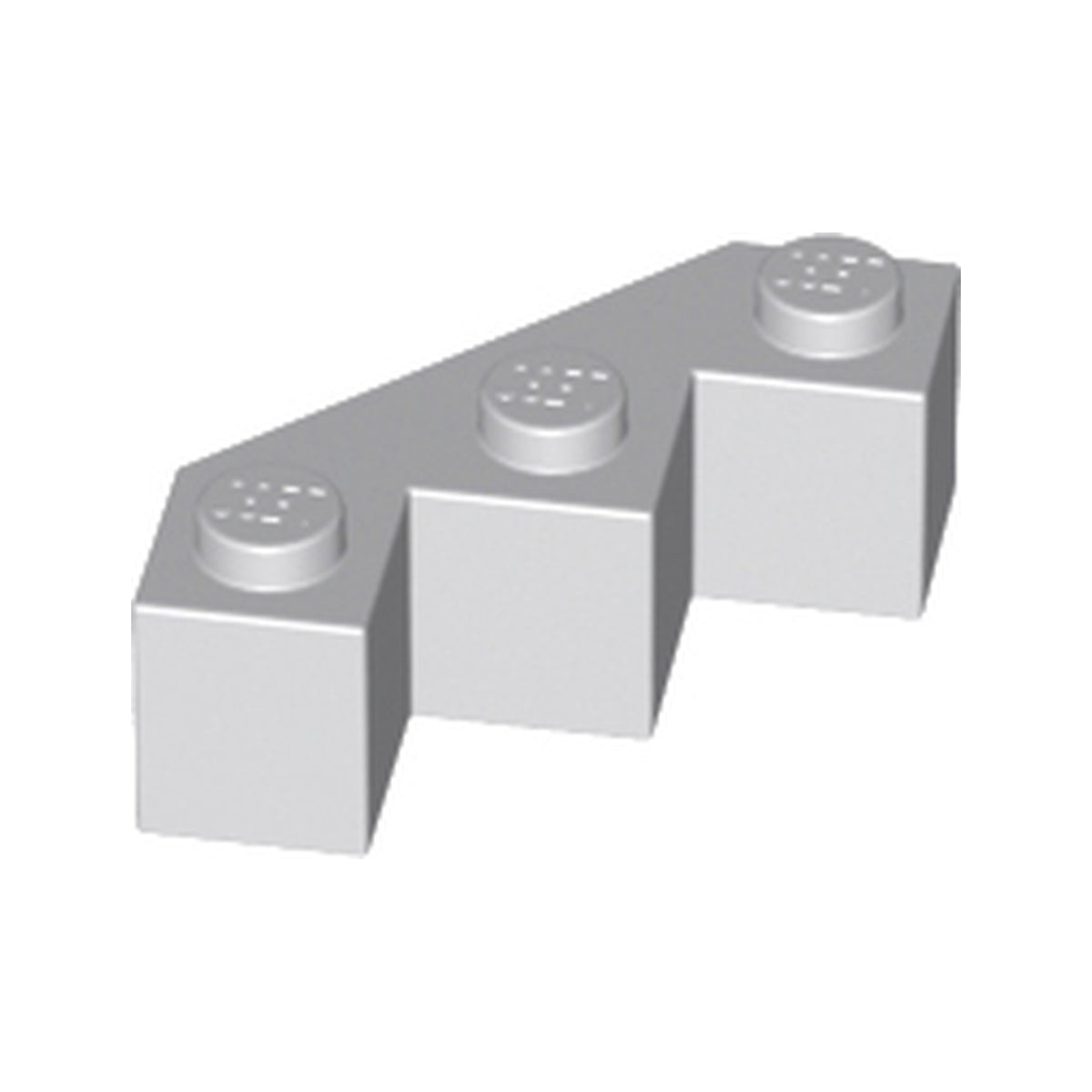 LEGO® Brick, Modified Facet 3 x 3 2462 hellgrau
