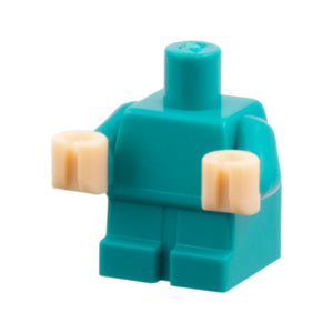 LEGO® Body Baby / Toddler with Fixed Arms with Molded Light Nougat Hands Pattern 25128pb003