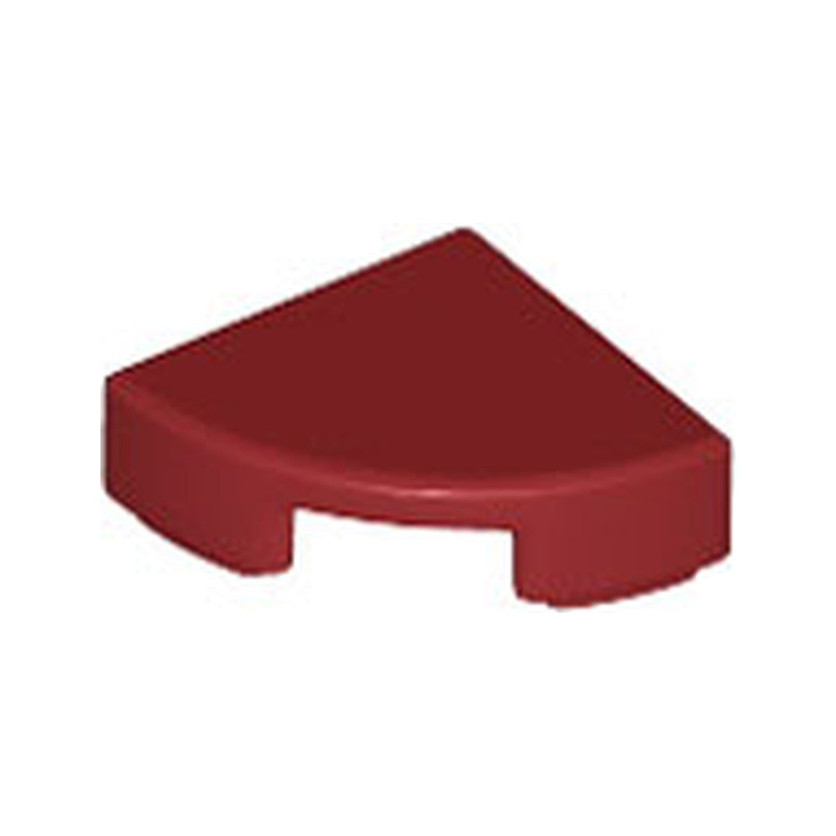 LEGO® Tile, Round  1 x 1 Quarter 25269 dunkelrot