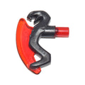 LEGO® Minifigure, Weapon Axe Head with Snake and Trans-Red Curved Blade Pattern 25276pb01 perldunkelgrau