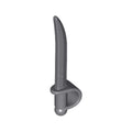 LEGO® Minifigure, Weapon Sword, Cutlass / Saber with Small Hilt 2530 dunkelgrau