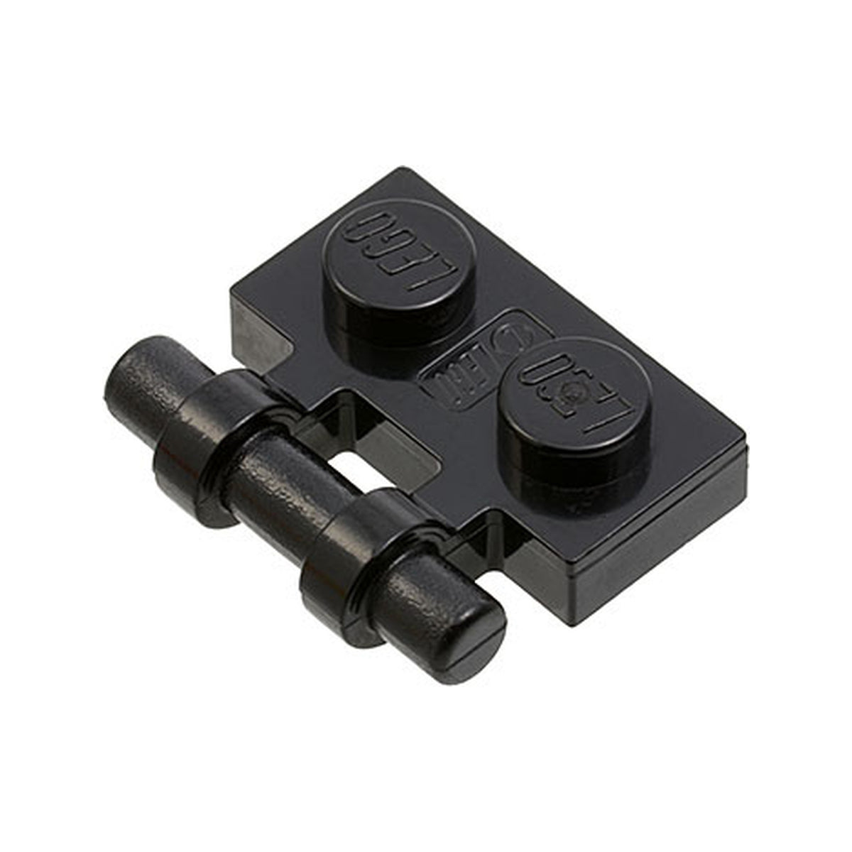 LEGO® Plate, Modified 1 x 2 with Bar Handle on Side - Free Ends 2540 schwarz