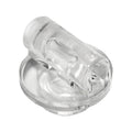 LEGO® Plate, Round 1 x 1 with Bar Handle on Short Stem 25893 transparent