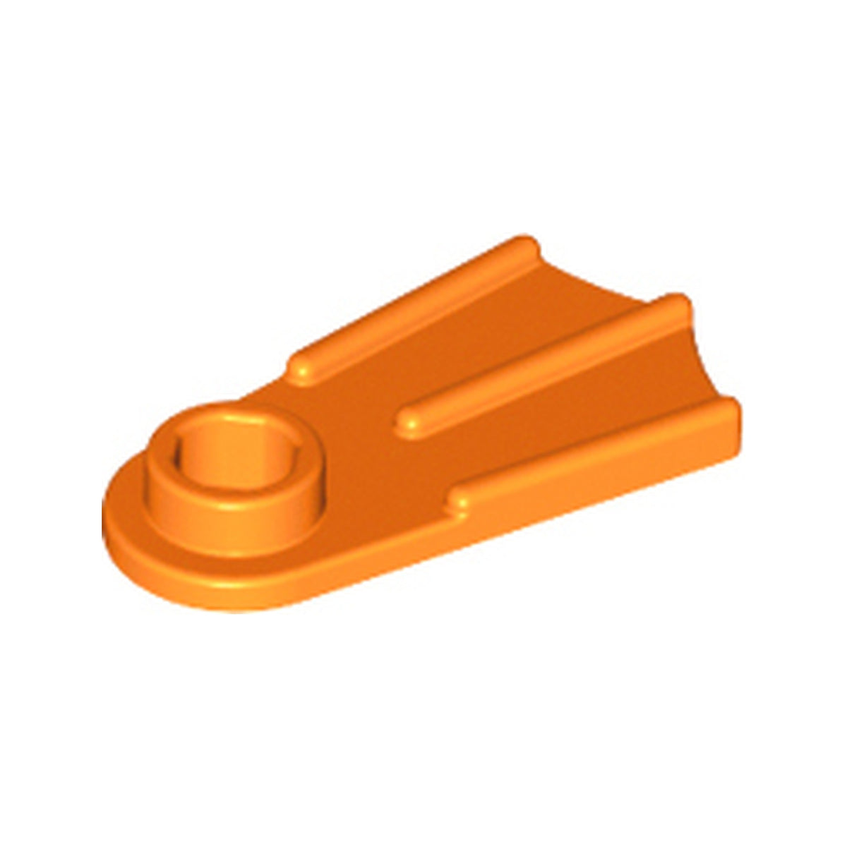 LEGO® Minifigure Footgear Flipper 2599a orange