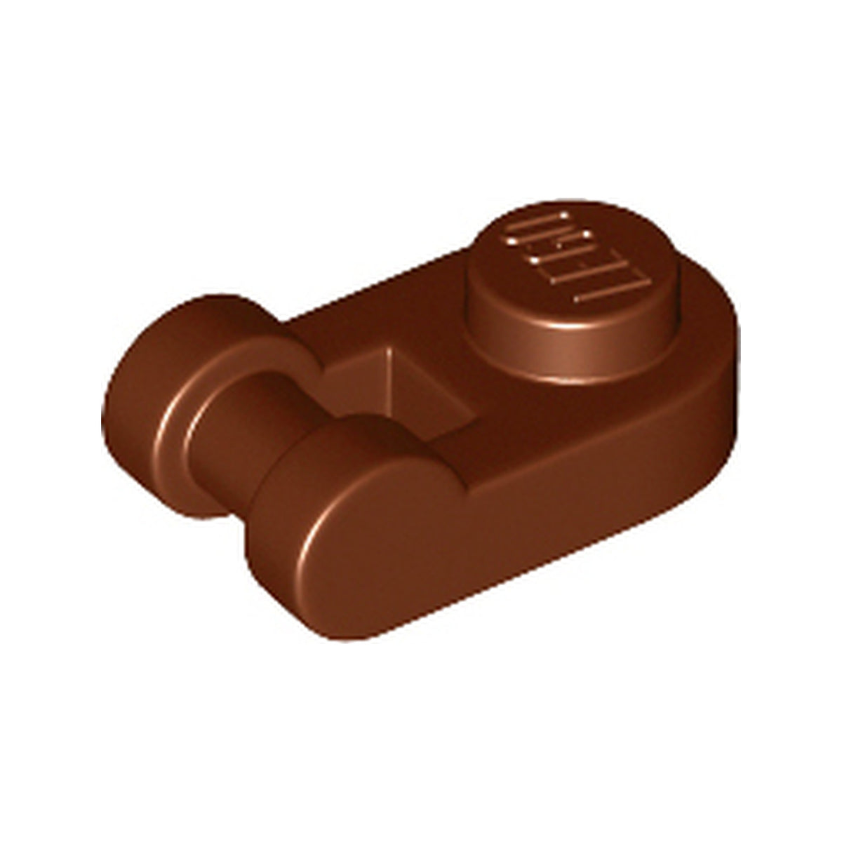 LEGO® Plate, Round 1 x 1 with Bar Handle 26047 braun