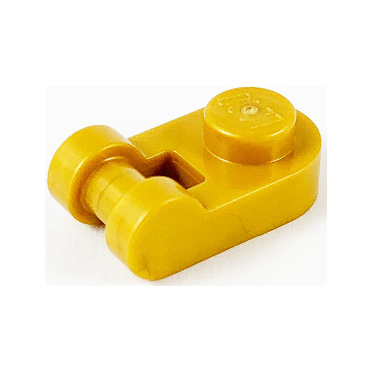 LEGO® Plate, Round 1 x 1 with Bar Handle 26047 perlgold