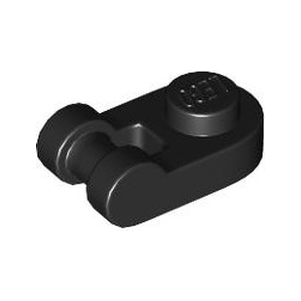 LEGO® Plate, Round 1 x 1 with Bar Handle 26047 schwarz