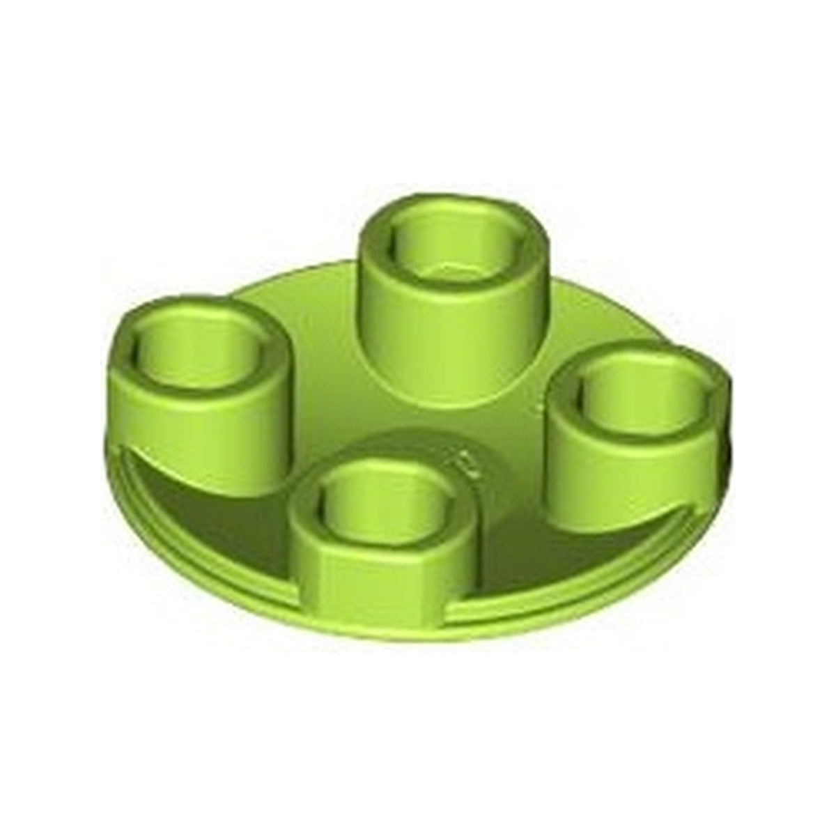 LEGO® Plate, Round 2 x 2 with Rounded Bottom (Boat Stud) 2654 limette