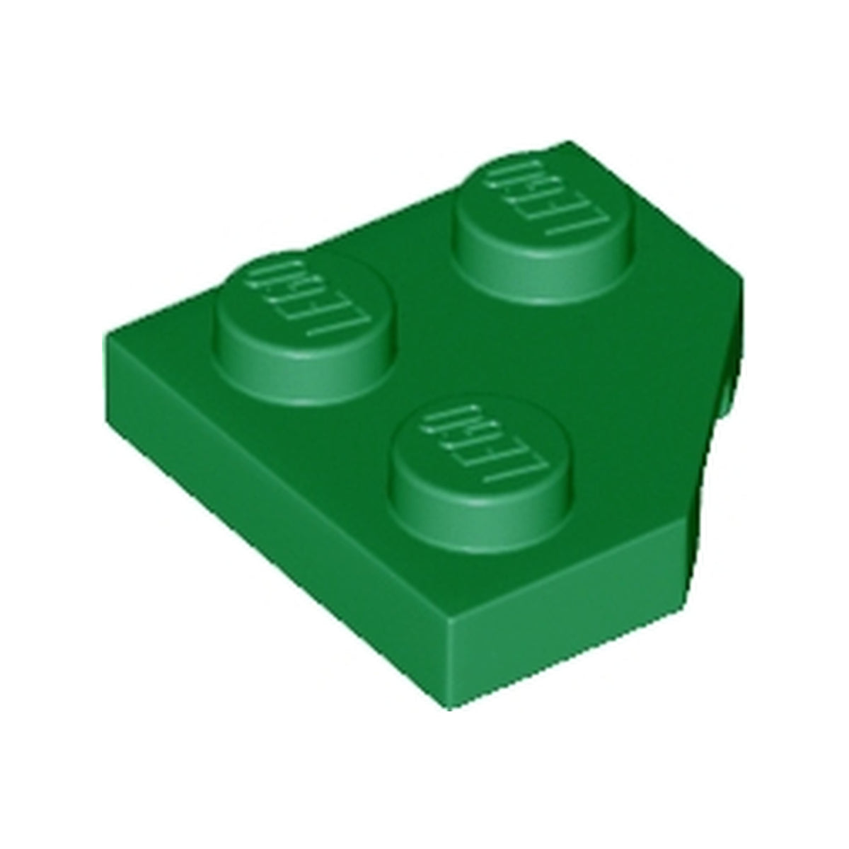 LEGO® Wedge, Plate 2 x 2  Cut Corner 26601 grün