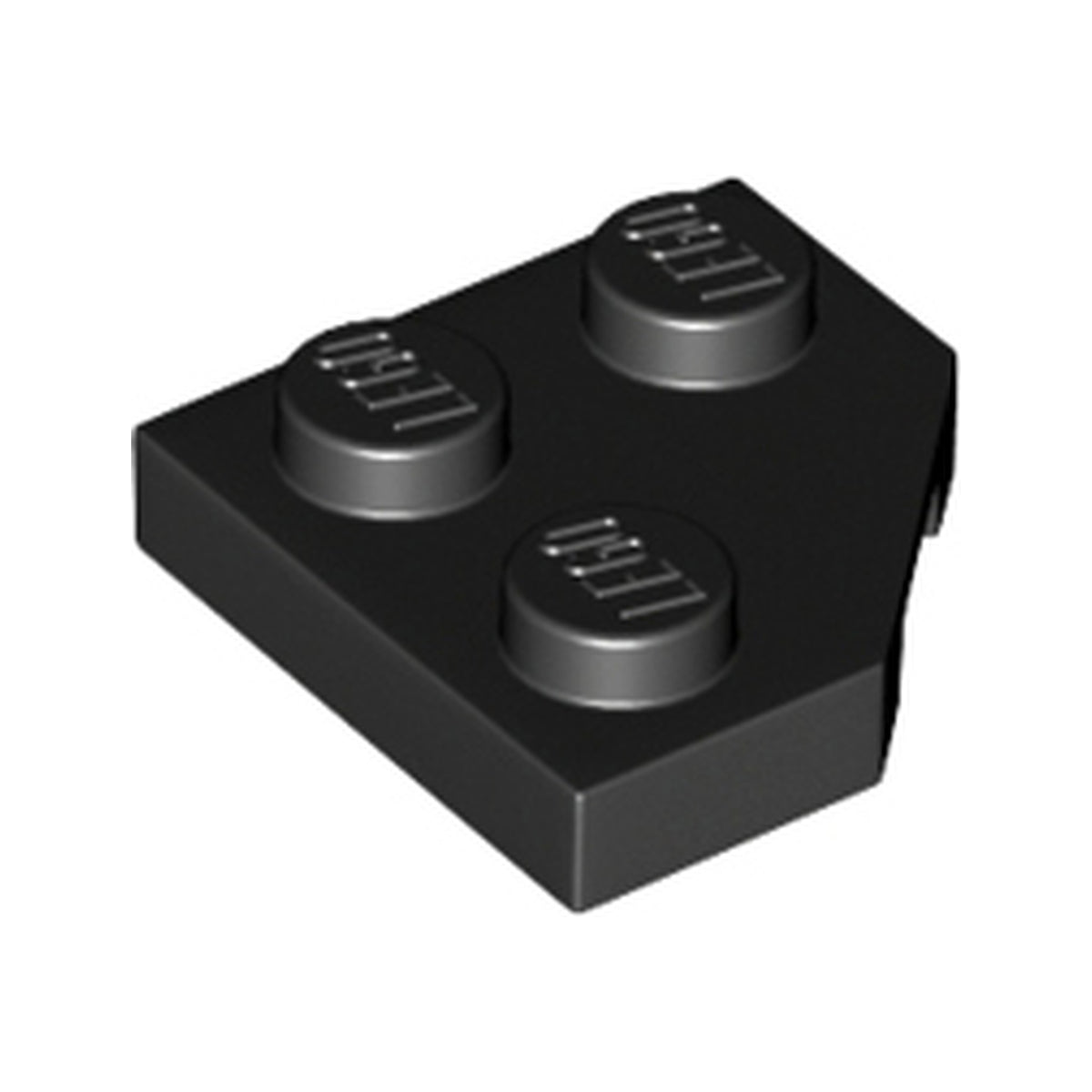 LEGO® Wedge, Plate 2 x 2  Cut Corner 26601 schwarz
