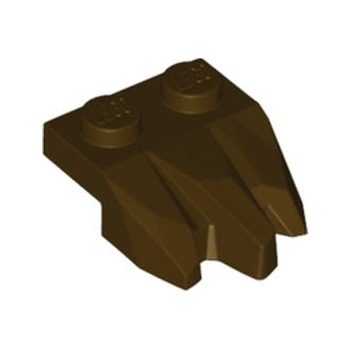 LEGO® Plate, Modified 1 x 2 with 3 Claws / Rock Fingers 27261 dunkelbraun