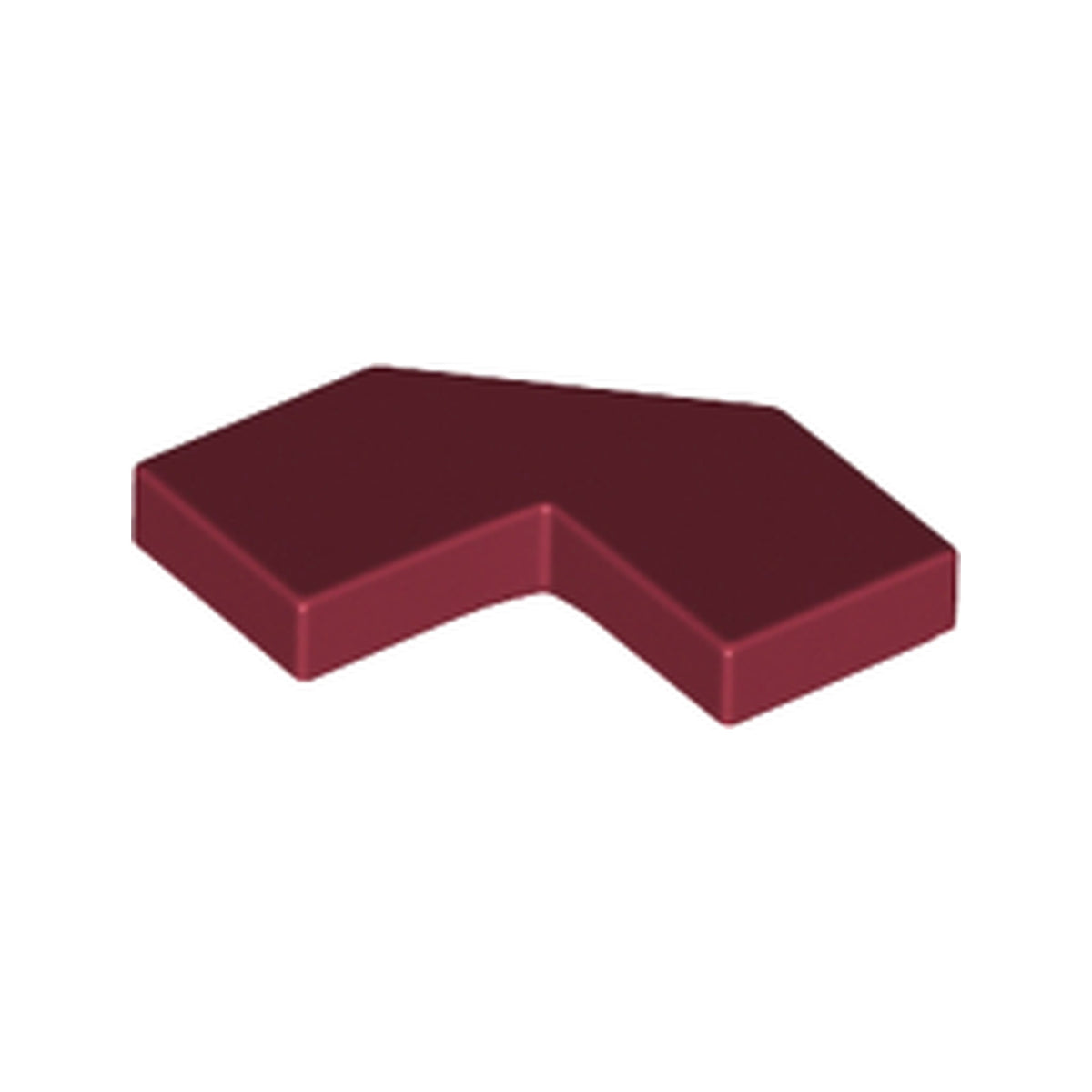 LEGO® Tile, Modified Facet 2 x 2 27263 dunkelrot