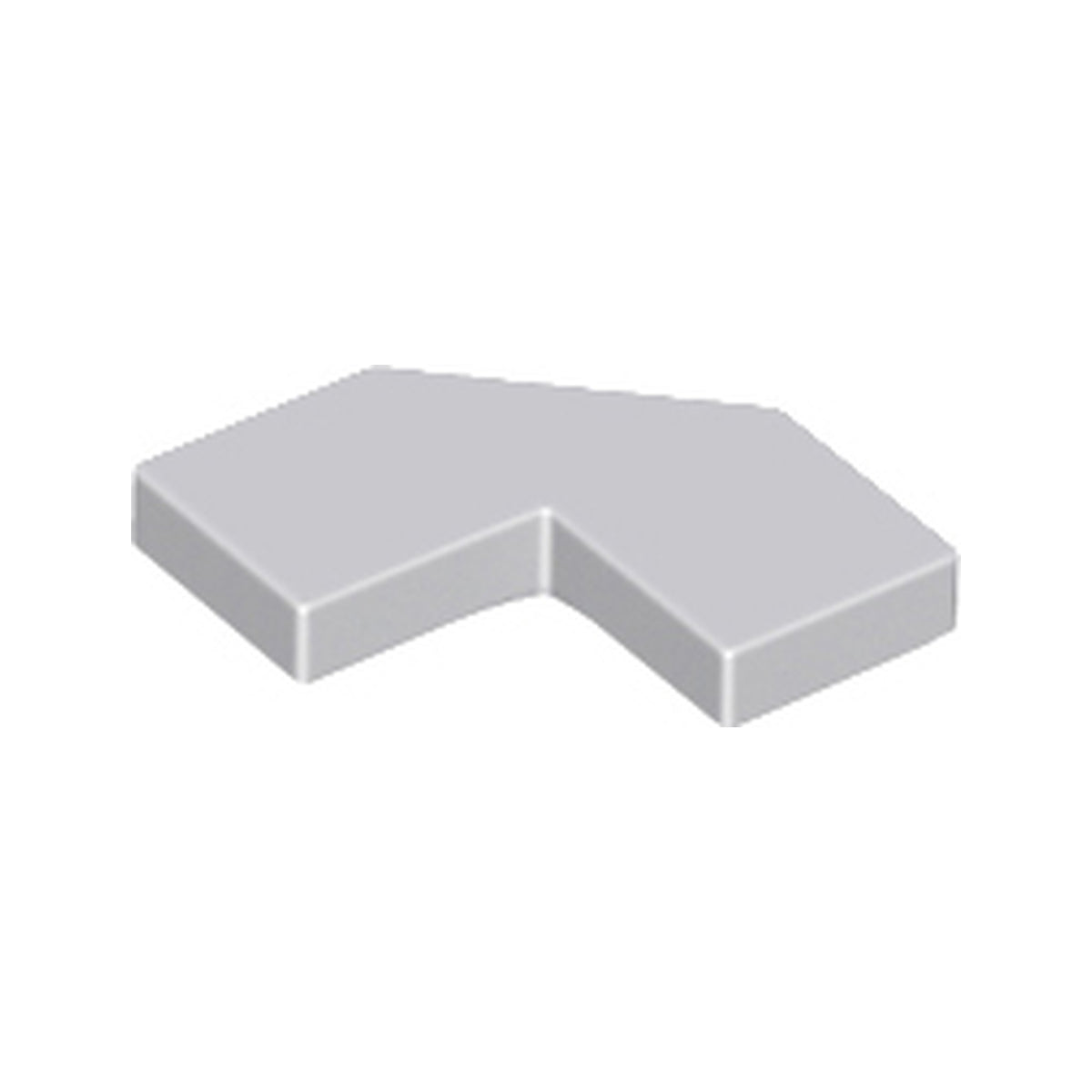 LEGO® Tile, Modified Facet 2 x 2 27263 hellgrau