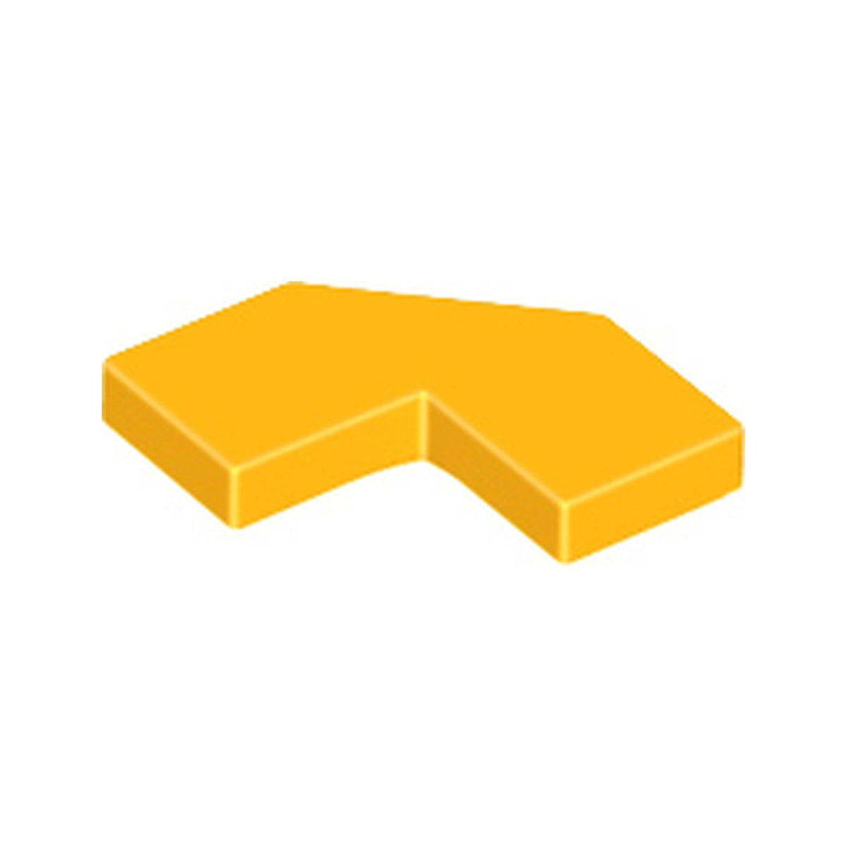 LEGO® Tile, Modified Facet 2 x 2 27263 hellorange