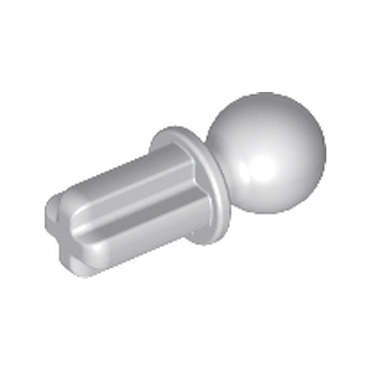 LEGO® Technic, Axle  1L with Tow Ball 2736 hellgrau