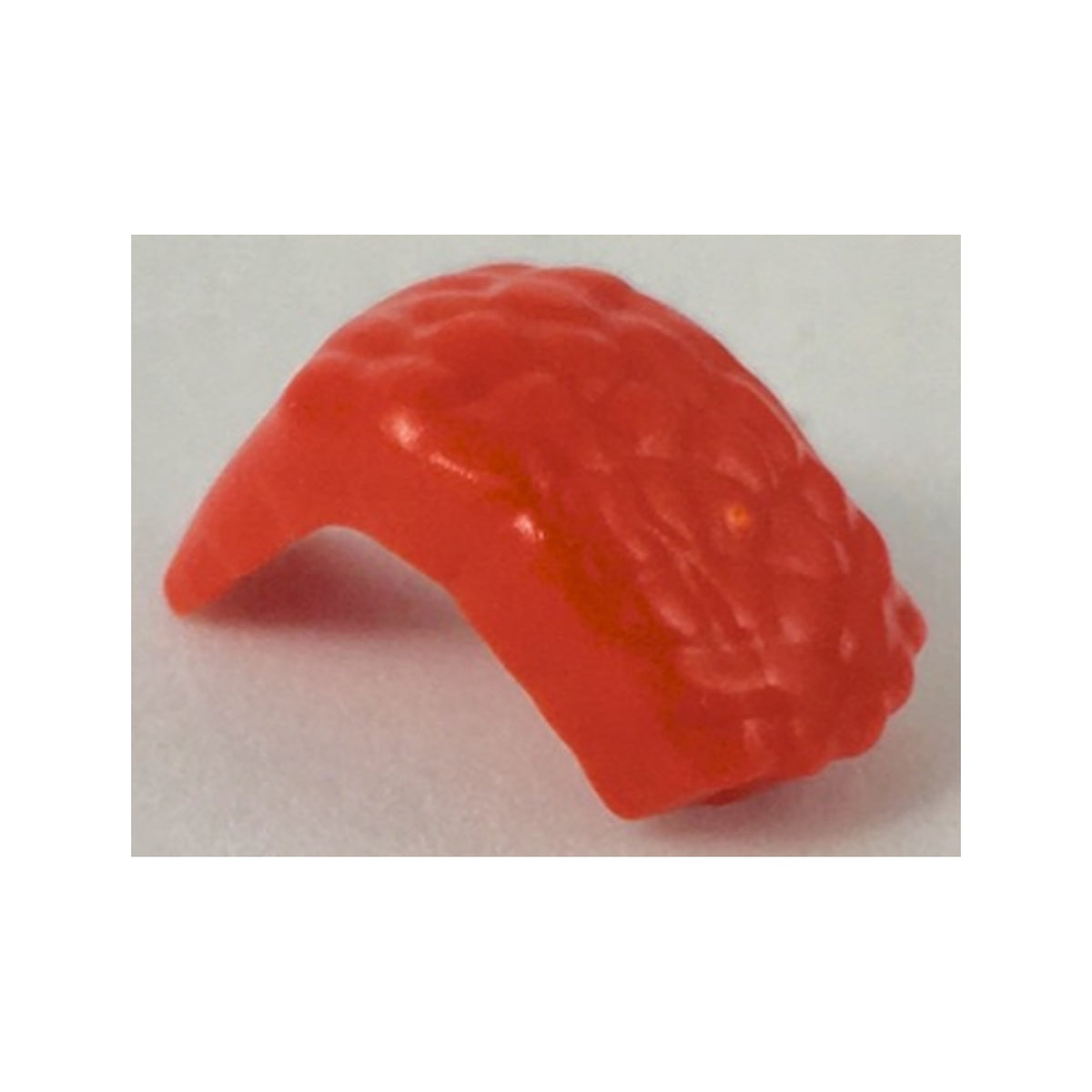 LEGO® Minifigure, Hair Wide Mohawk with Coiled Texture 27385 rot