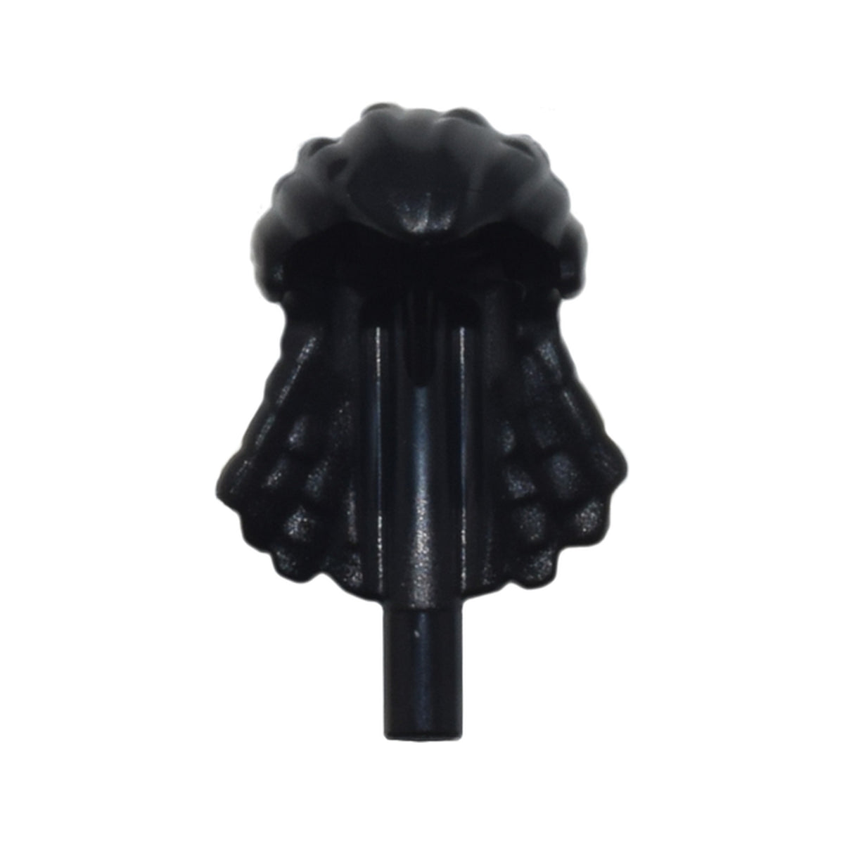 LEGO® Minifigure, Hair Na'vi, Wide with Braids, Smooth Front, and Bar at End 2764 schwarz