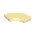 LEGO® Tile, Round Corner 2 x 2 Macaroni 27925 beige