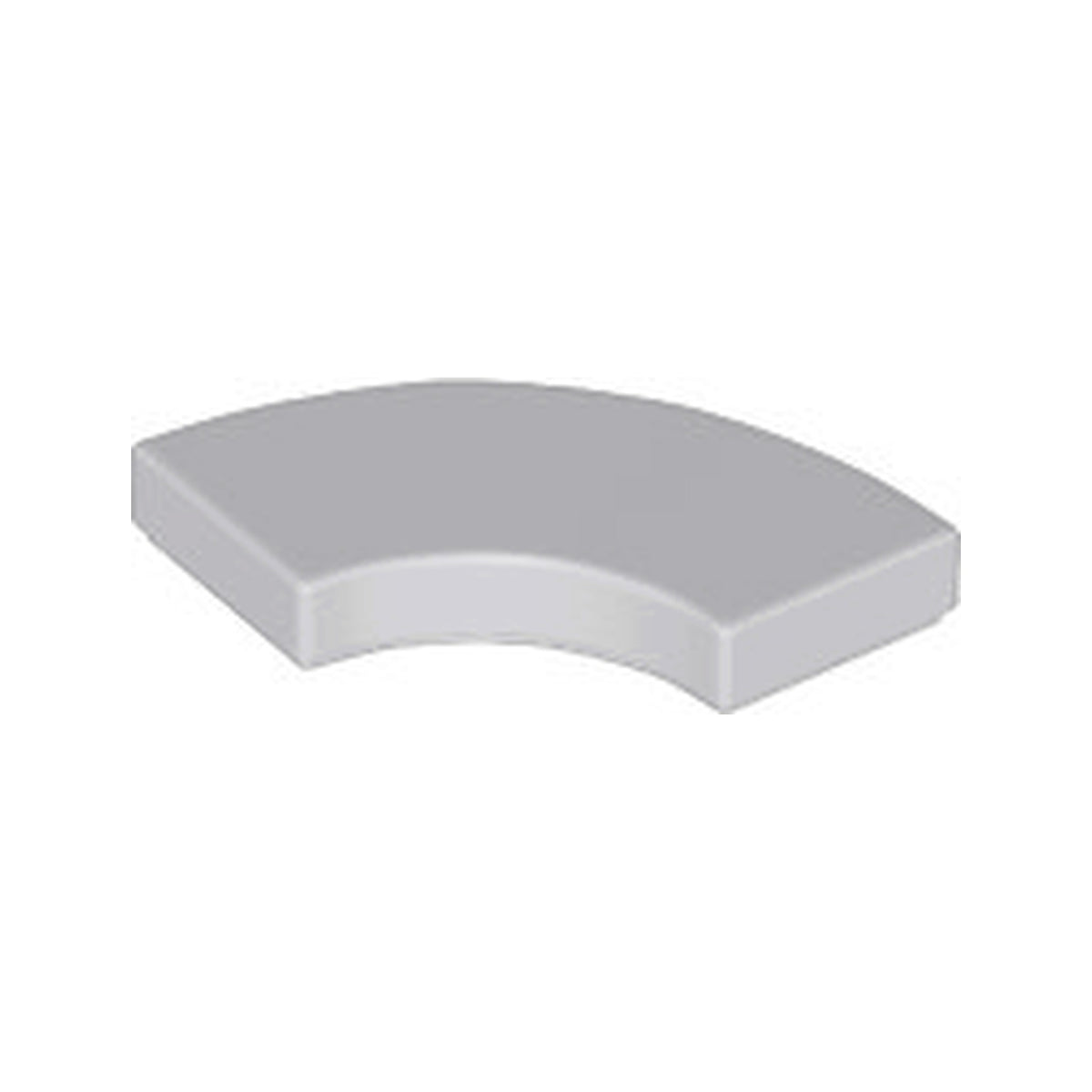 LEGO® Tile, Round Corner 2 x 2 Macaroni 27925 hellgrau