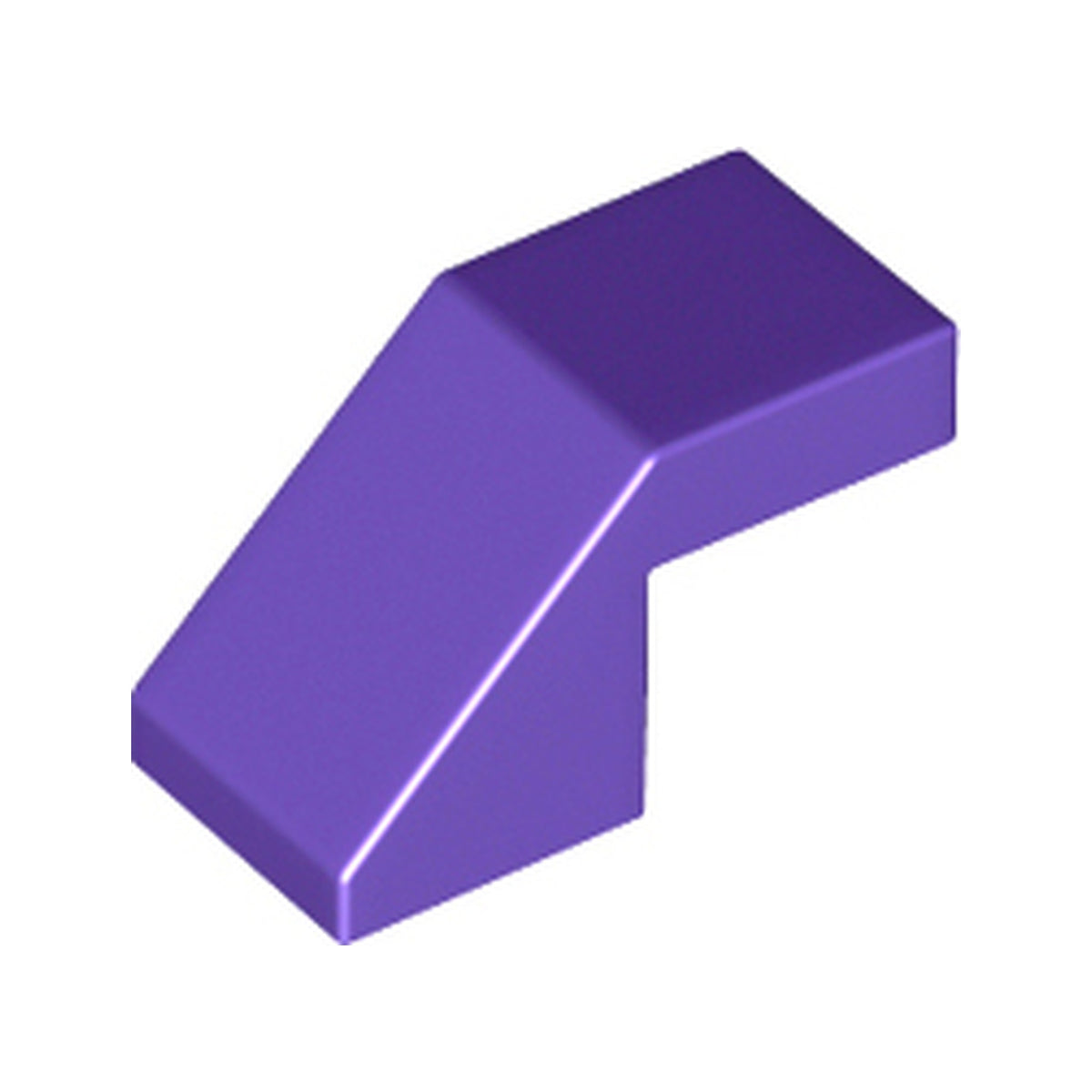 LEGO® Slope 45 2 x 1 with Cutout without Stud 28192 dunkelviolett
