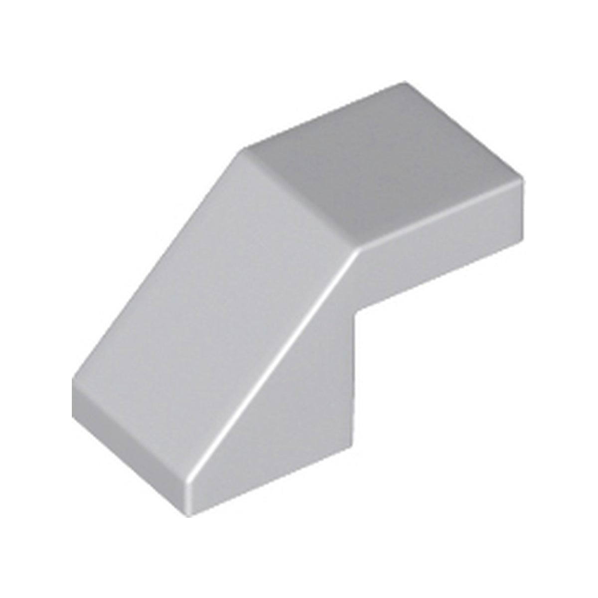 LEGO® Slope 45 2 x 1 with Cutout without Stud 28192 hellgrau