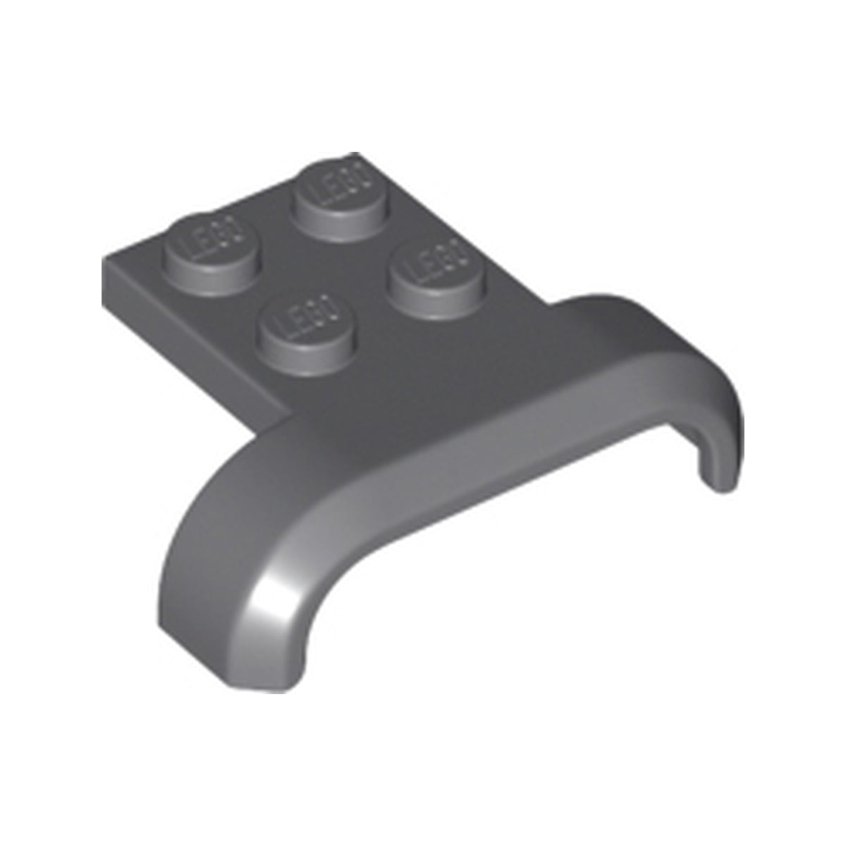 LEGO® Vehicle, Mudguard 4 x 3 x 1 with Arch Curved 28326 dunkelgrau