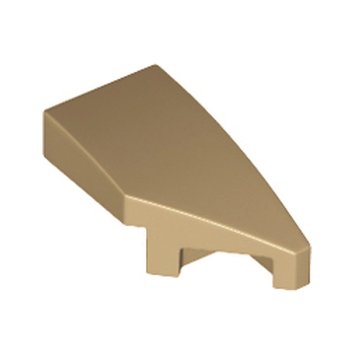 LEGO® Wedge 2 x 1 x 2/3 Right 29119 dunkelbeige