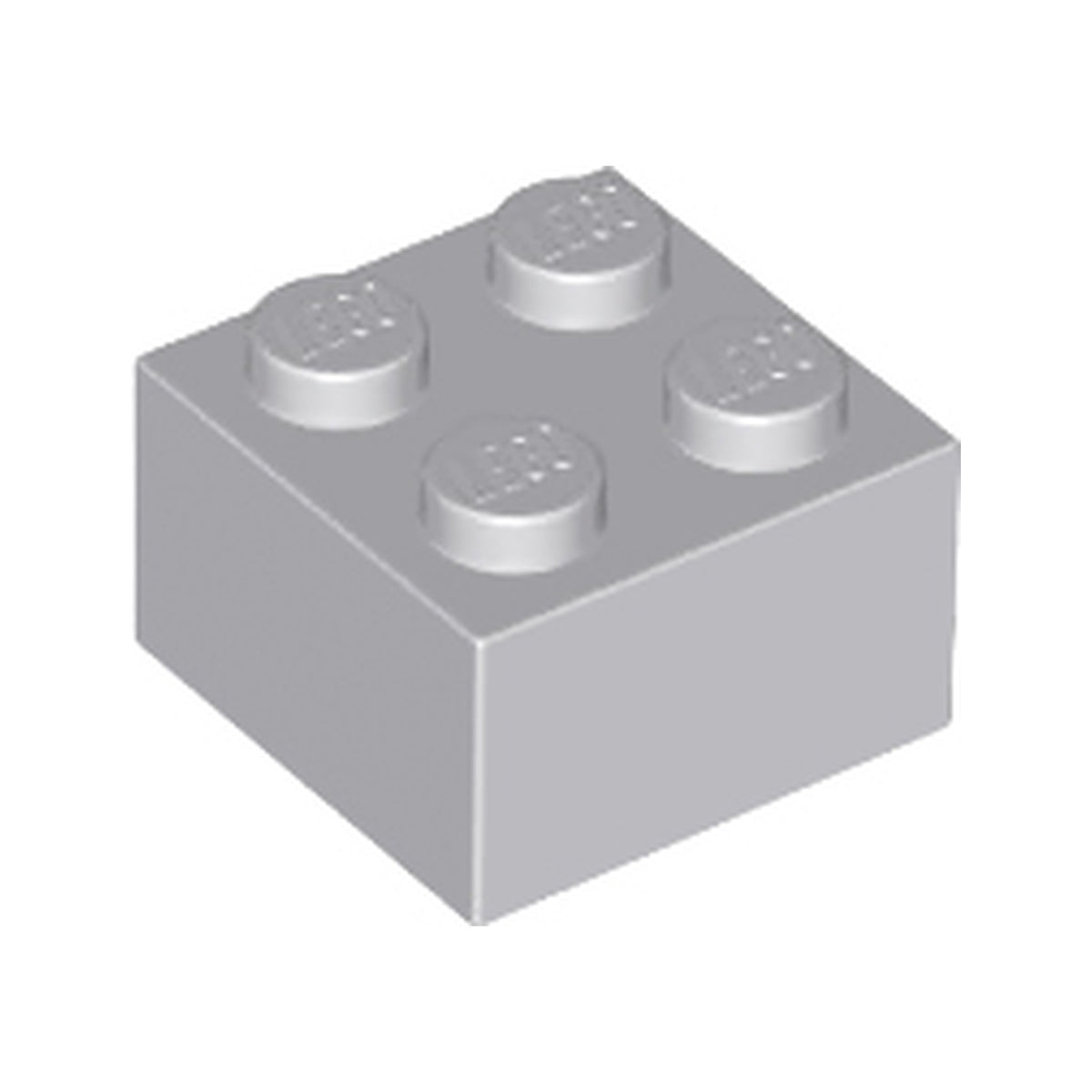 LEGO® Brick 2 x 2 3003 hellgrau