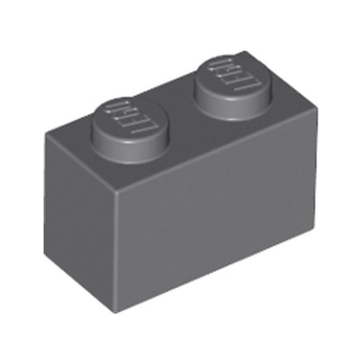 LEGO® Brick 1 x 2 3004 dunkelgrau