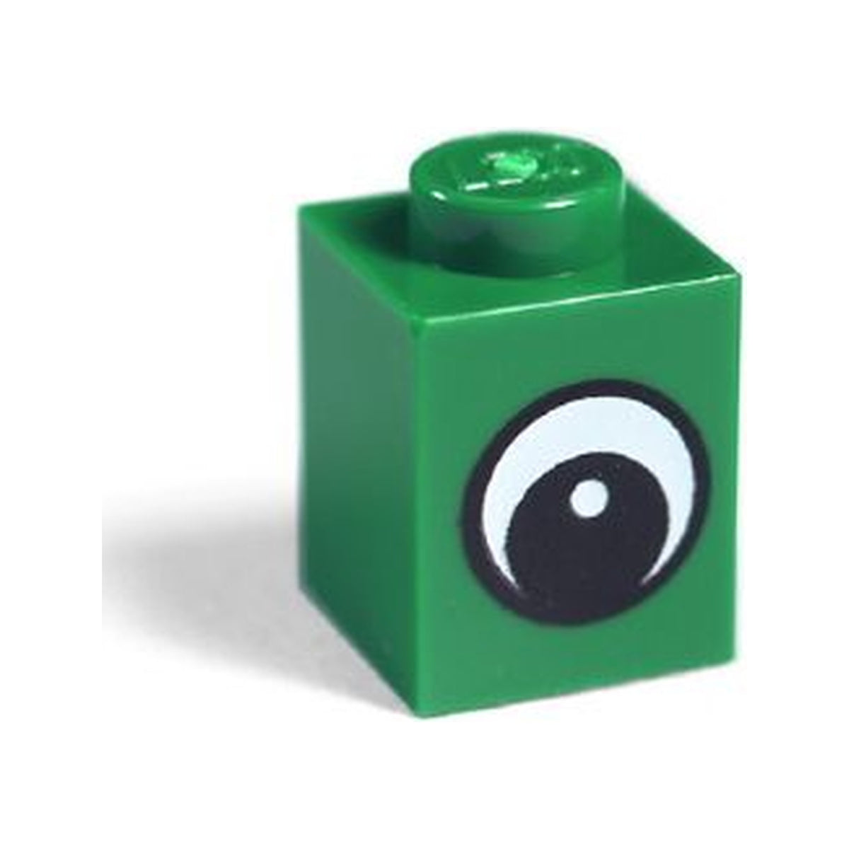 LEGO® Brick 1 x 1 with Black and White Eye with Pupil Pattern 3005pb011 grün