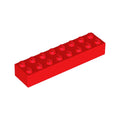 LEGO® Brick 2 x 8 3007 rot