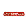 LEGO® Brick 1 x 8 with 'INT-EUROPE' Serif Pattern 3008pb036 rot