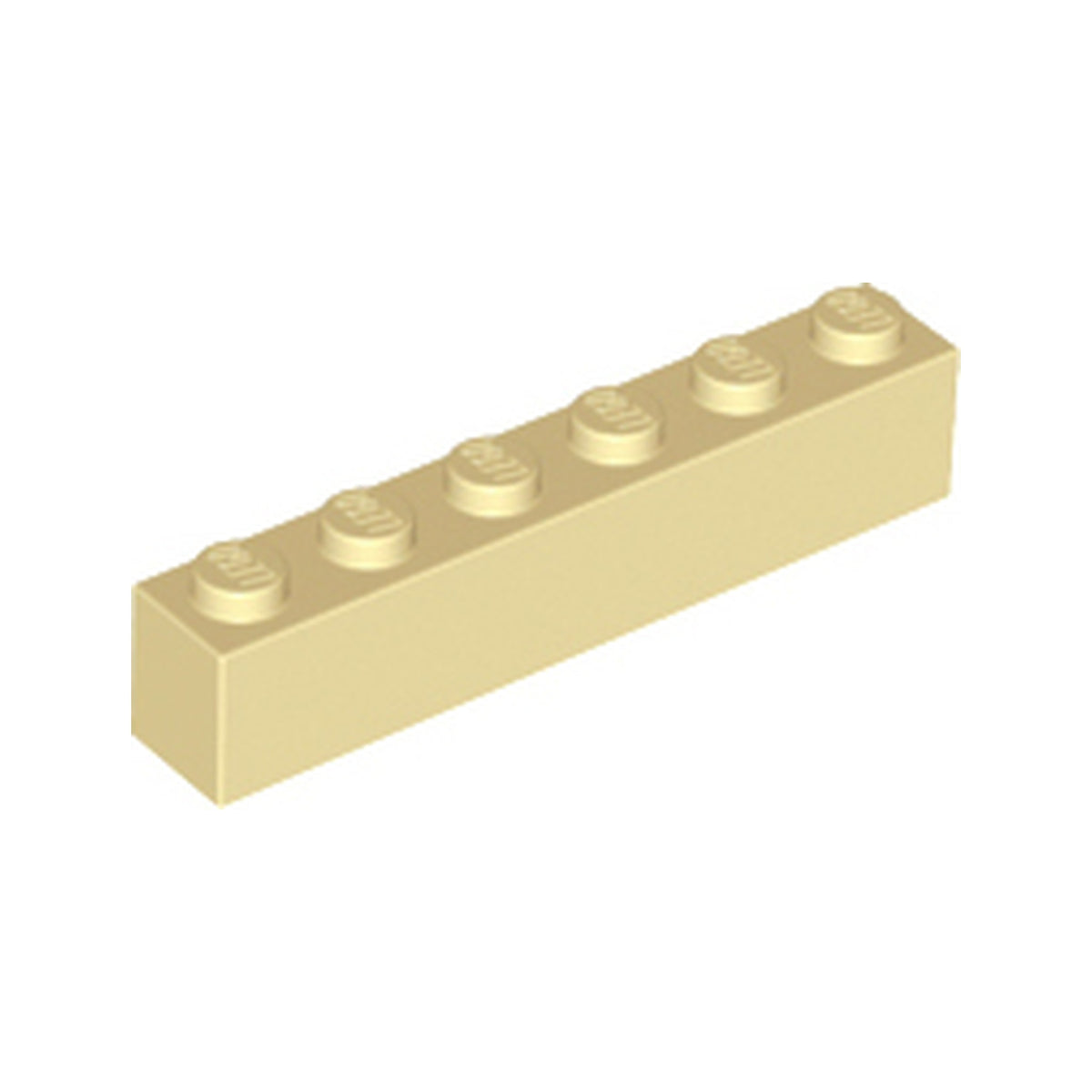 LEGO® Brick 1 x 6 3009 beige