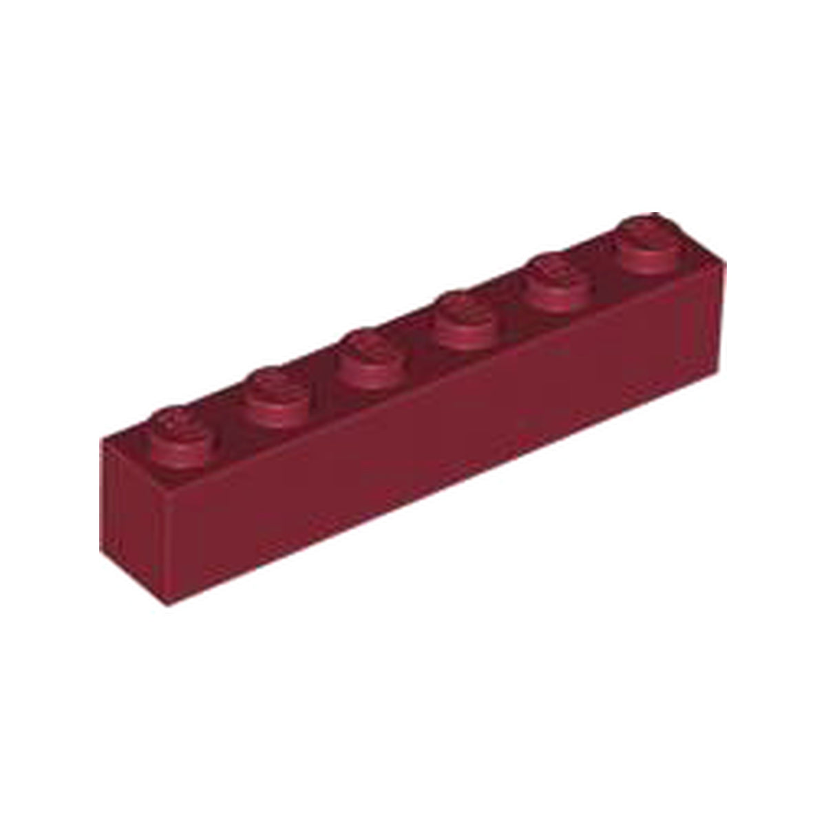 LEGO® Brick 1 x 6 3009 dunkelrot