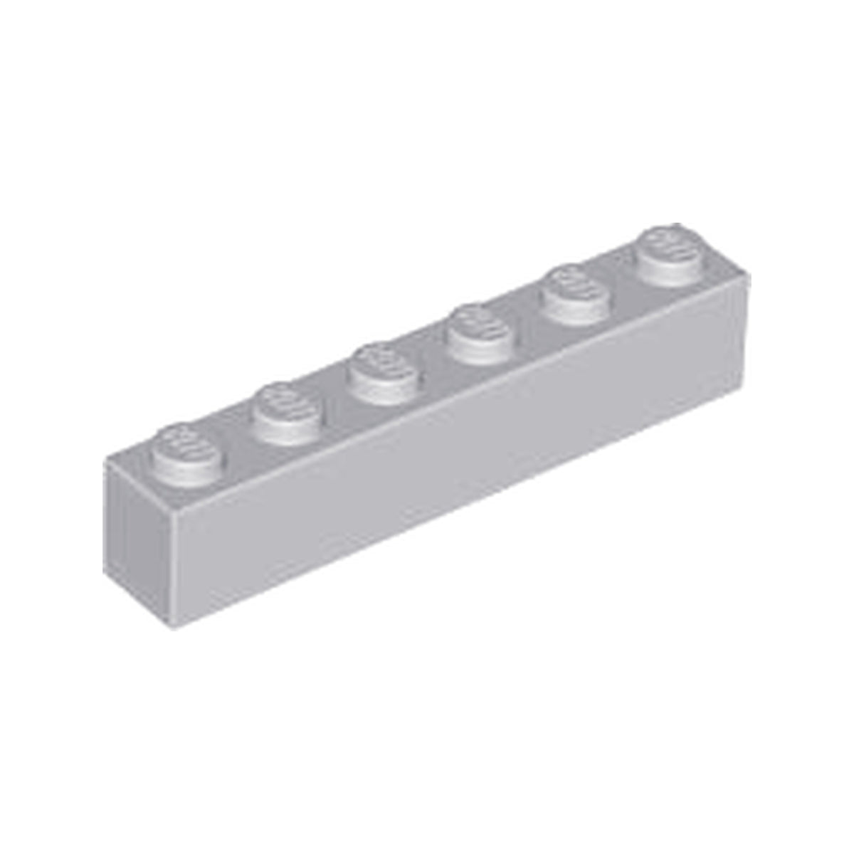 LEGO® Brick 1 x 6 3009 hellgrau