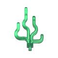 LEGO® Plant Sea Grass / Seaweed 30093 trans-green