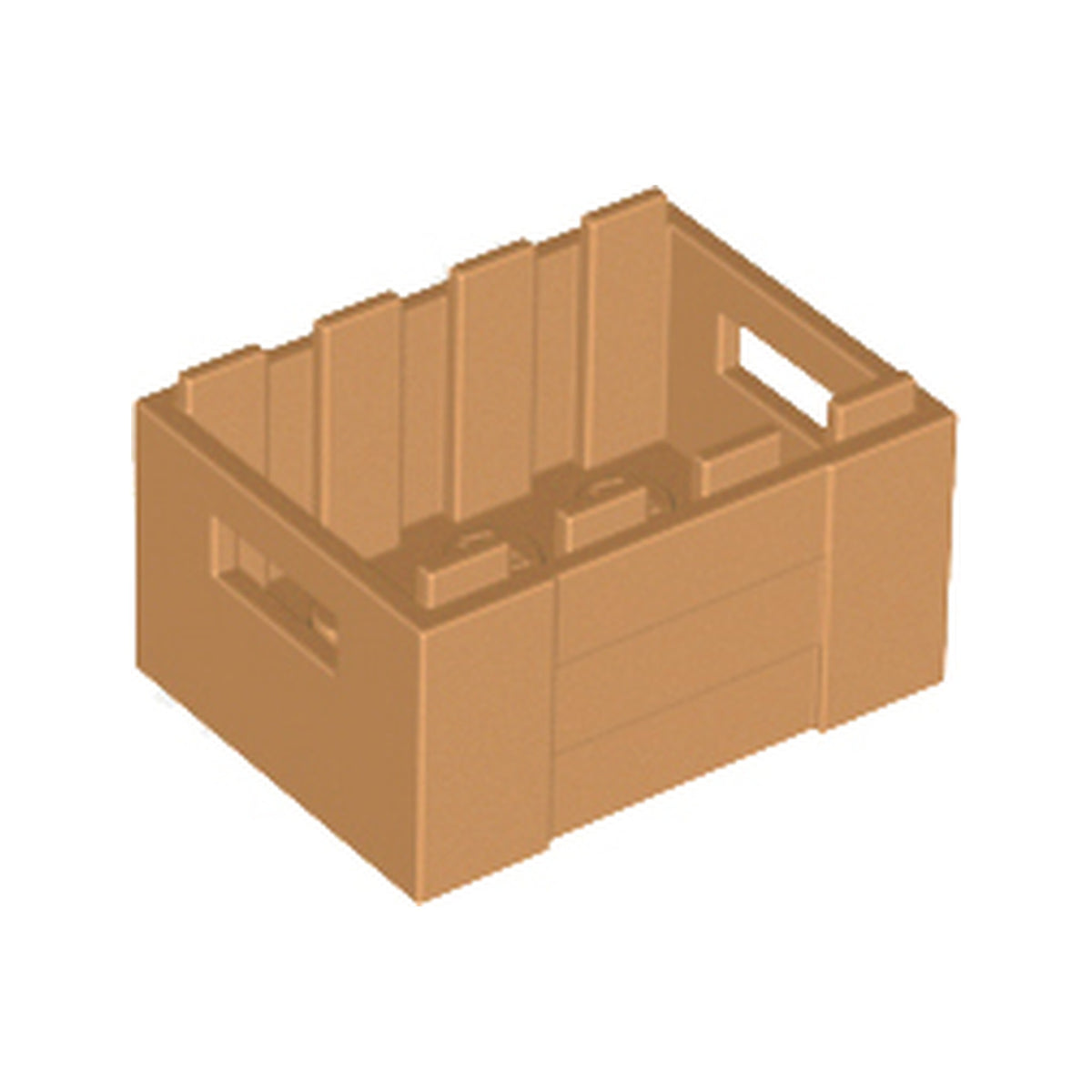 LEGO® Container, Crate 3 x 4 x 1 2/3 with Handholds 30150 mittelnougat