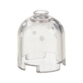 LEGO® Brick, Round 2 x 2 x 1 2/3 Dome Top with White Snow Spots Pattern 30151pb07 transparent