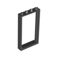 LEGO® Door, Frame 1 x 4 x 6 with 4 Holes on Top and Bottom 30179 schwarz