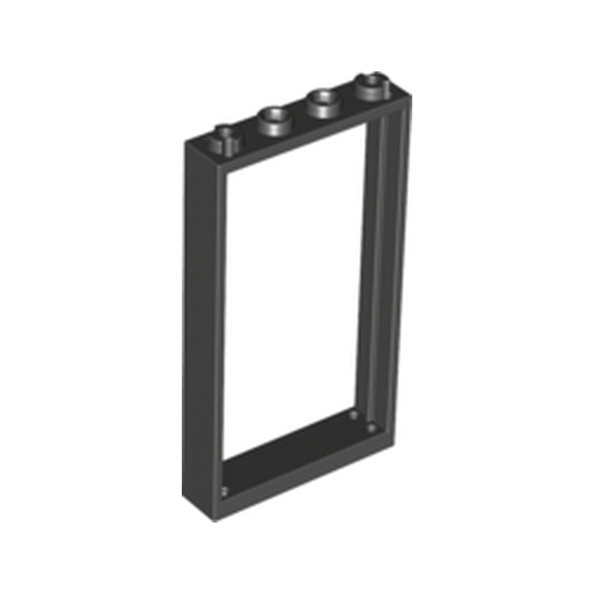 LEGO® Door, Frame 1 x 4 x 6 with 4 Holes on Top and Bottom 30179 schwarz