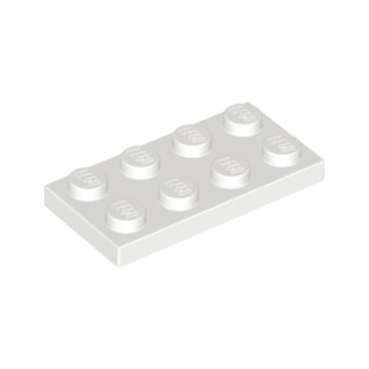 LEGO® Plate 2 x 4 3020 weiss