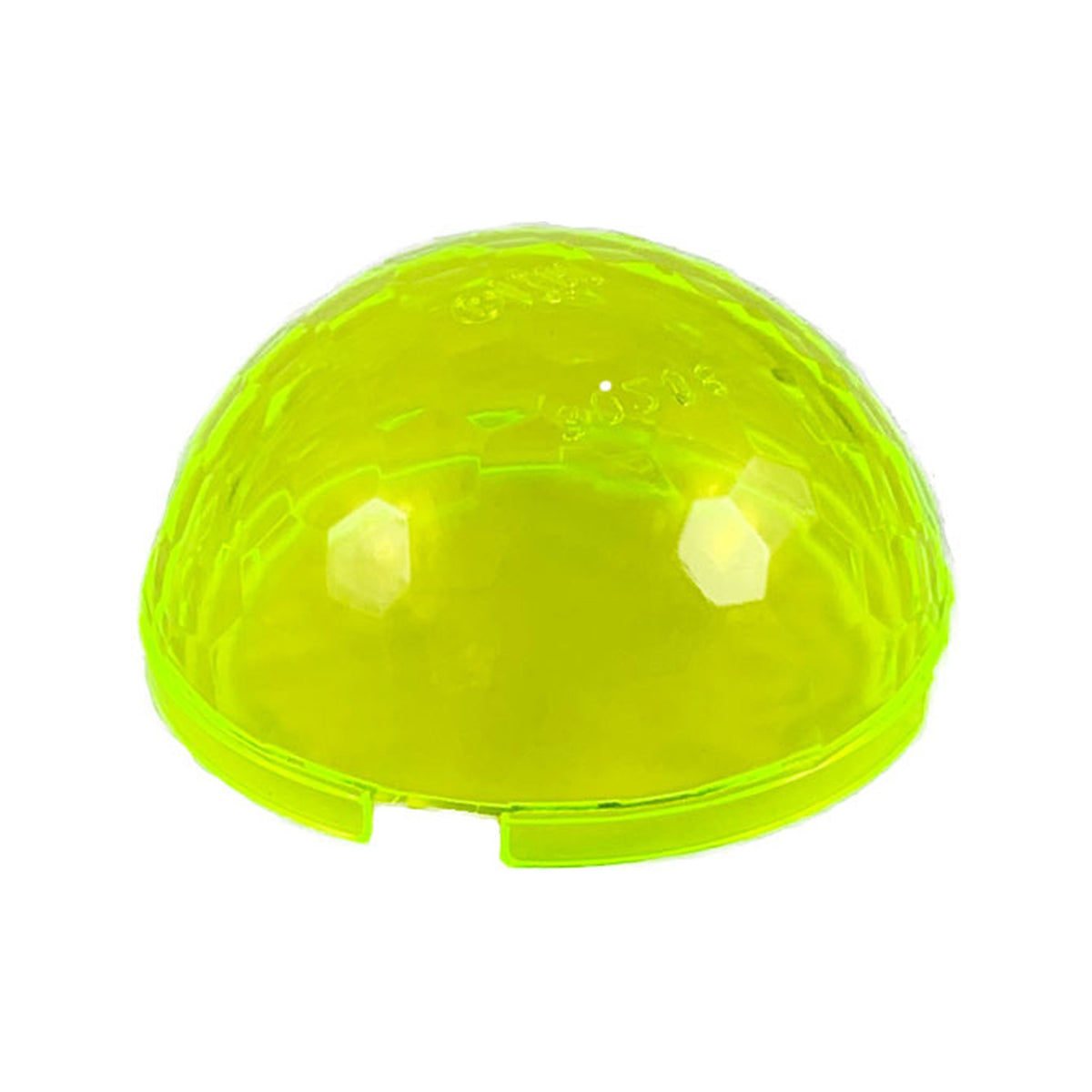 LEGO® Cylinder Hemisphere 4 x 4 Multifaceted 30208 trans-neon green