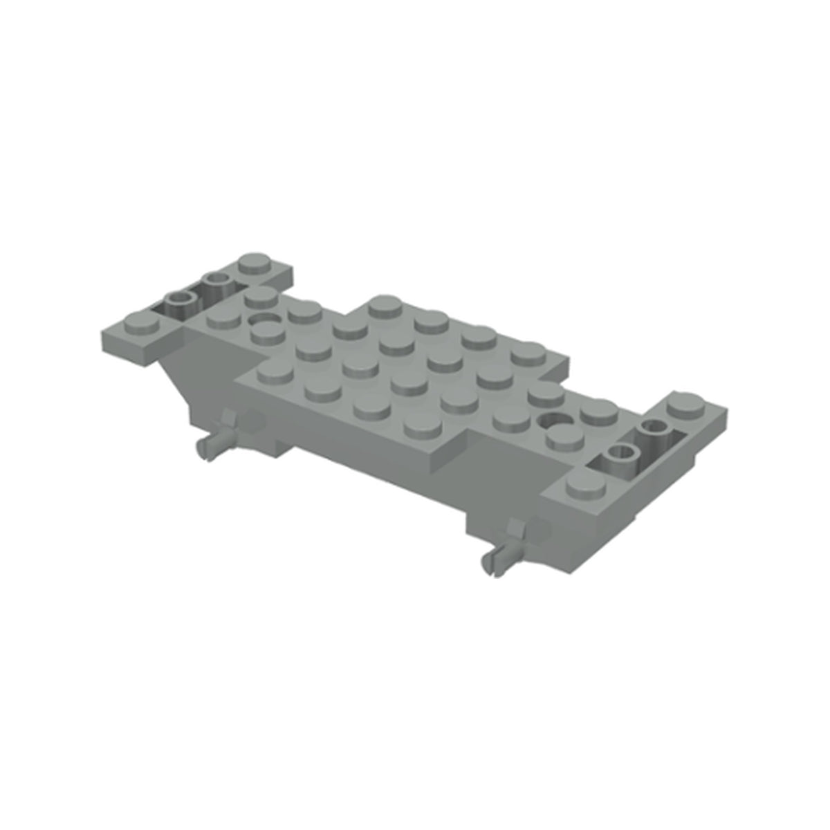 LEGO® Vehicle, Base 4 x 10 x 1 2/3 30235 hellgrau