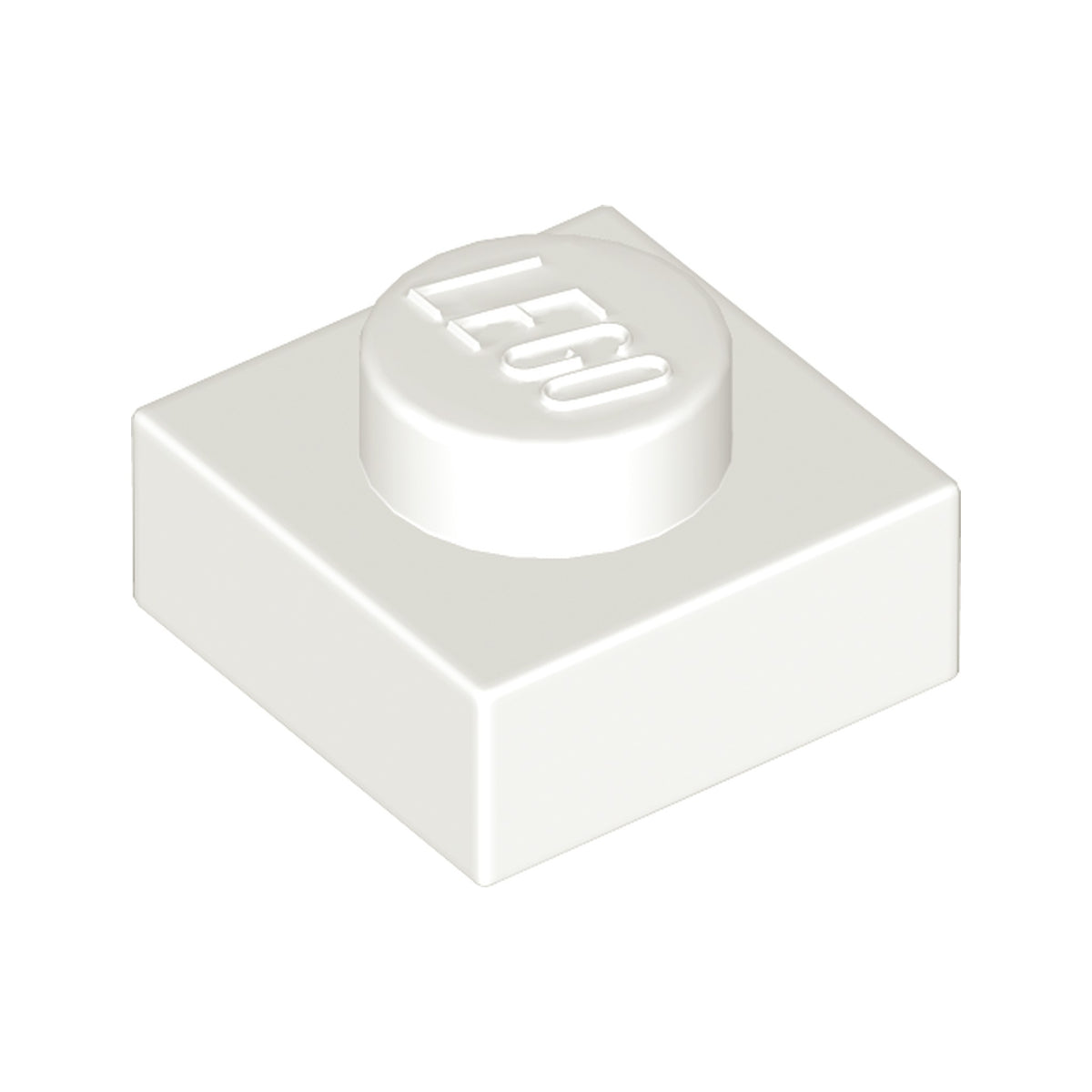 LEGO® Plate 1 x 1 3024 weiss